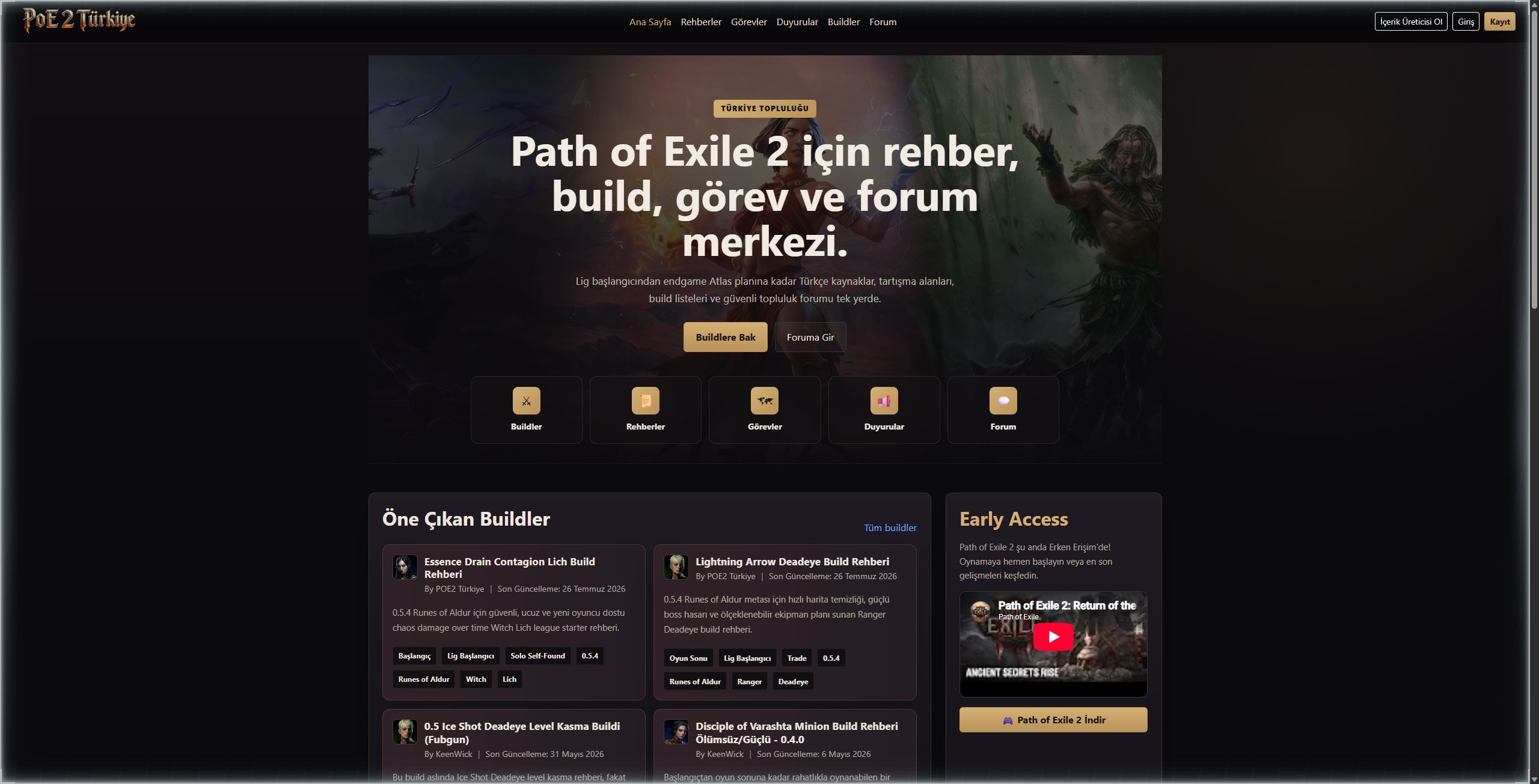 PoE 2 Türkiye